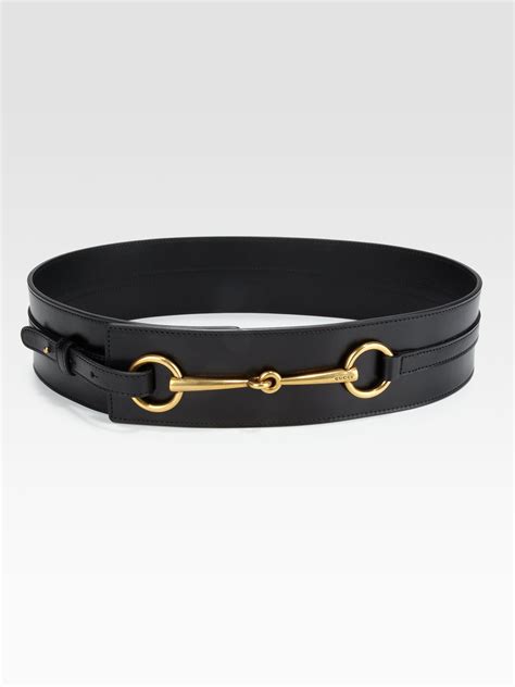 saks fifth ave gucci belt|Gucci horsebit embellished belt.